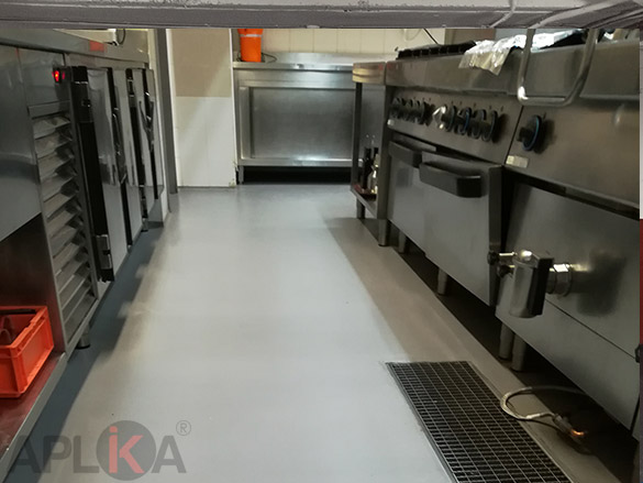 resina epoxi suelo cocina
