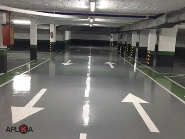 Resina Epoxi en Suelos de Parking